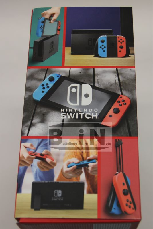 Nintendo Switch links Nintendo Switch von links